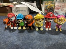 LOTTO 7 PERSONAGGI PAW PATROL TONIES