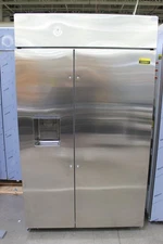 GE Monogram ZISS480DNSS 48" Stainless CD S/S Built-In Refrigerator NOB #153991