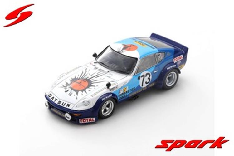 ミニカー S3581 Datsun 240 Z Le Mans 1975 SPARK-MODEL S3581 Scale 1/43 | NISSAN DATSUN 240Z N 72 24h