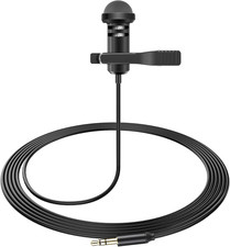 Media Mod Mic for Gopro HERO11 10 9 Black Action Camera, Lavalier Lapel Videomic