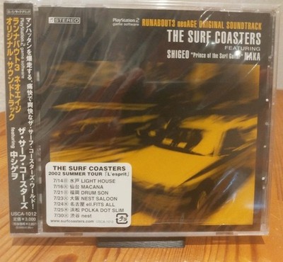The Surf Coasters Featuring Shigeo .. FACTORY SEALED _RAR - JAPAN IMPORT _