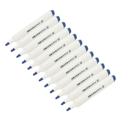 Acryl Marker zum Lackieren, 12 Stück für Acrylstifte, dunkelblau