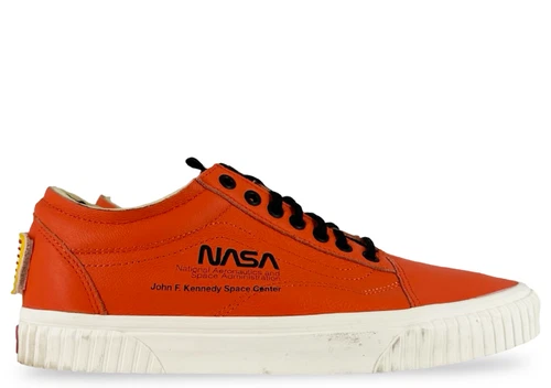 Size 11 WORN - Vans Old Skool NASA Space Voyager Firecracker VN0A38G1UPA