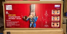 8-foot Home Accents Holiday Giant-Sized Trumpeting Nutcracker