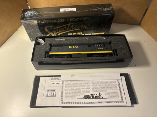 Bachmann Spectrum HO FM H16-44 Baby Trainmaster B&O #9744 Enchantment Blue 81224 | Condition: New: Other (See Details)