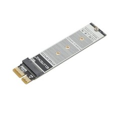 M.2 NVMe to PCIe Adapter with Aluminum Heatsink, Supports PCIe X1/X4/X8/X16,