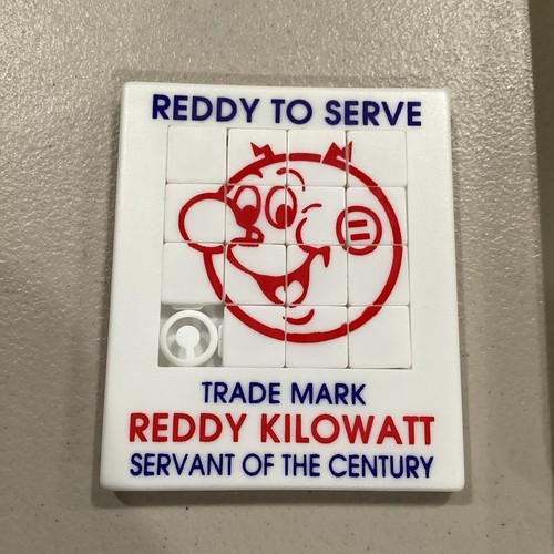 Reddy Kilowatt Ready To Serve Servant Of The Century Trade Mark Vintage SM Spiel