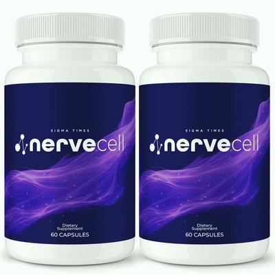 NerveCell Capsules, Nerve Cell Advanced Formula for Nerve Health & Comfort - 2PK