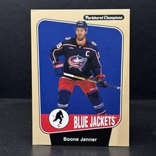2024-25 Parkhurst Champions Base Beige #53 Boone Jenner - Columbus Blue Jackets