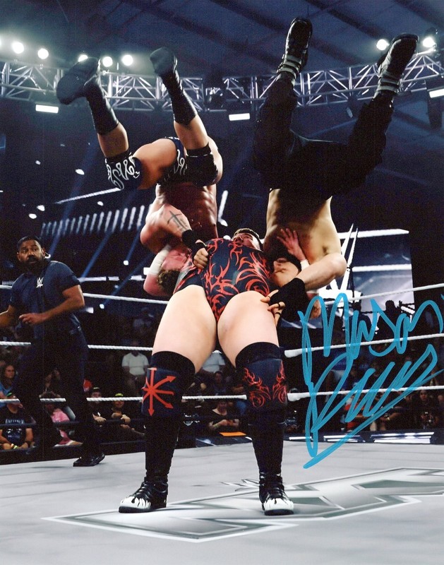 Mason Rook  8x10 Photo SIGNED AUTOGRAPHED WWE NXT Will Kroos NXTUK
