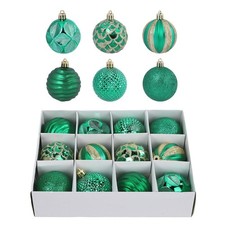 Christmas Ball Ornaments Shatterproof Large Decoration 2.36 Inches Hanging Decor