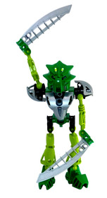 LEGO 2002 Bionicle Toa Lewa Nuva Figure (Over 35 Pieces) Complete Set 8567