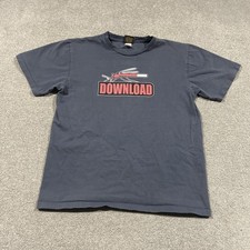Download Festival Mosquito Graphic T Shirt Mens M Grey Changes Band Promo Retro