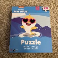 Nickelodeon Pinkfong Baby Shark 24 Piece Puzzle 10 X 9 Inches NEW Sealed Box