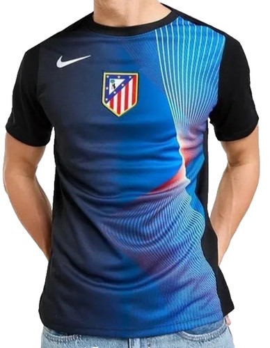 Atletico Madrid Atleti Nike Soccer Jersey Men's M Blue Multi NWT