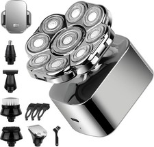 Upgraded Detachable Head Shaver for Bald Men IPX7 LED Display