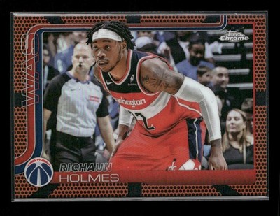 2025-26 Topps Chrome #236 Richaun Holmes Basketball Refractor