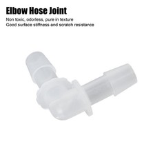 10Pcs Elbow Hose Joint 90 Degree Connector Adapter L Shape Equal Diameter Plasti