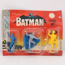 1966 Ideal Batman Figure Set Robin Joker No. ...