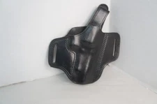 Vintage Don Hume H721 Black Leather Holster 2- 3 1/2 to 4"