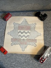 x2 GLC London Fire Brigade Vehicle Crests Rare
