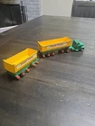 1960 Lesney Matchbox King Size K-16 Dodge Tractor with Twin Tippers