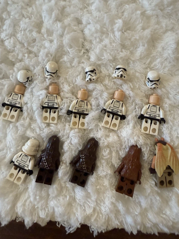 Lego Star Wars Trooper, Chewbacca, JarJar... 10 minifiguras Foto 2 de 4
