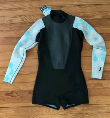 Kassia+Surf 2MM LA Luna Black Moon Longsleeve Spring Suit Women Size 12 XL New