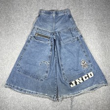 JNCO Thug Jeans 50 Inch Wide Leg 28x30 Five O Series Dark Stone Baggy Skate Y2K