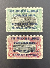Stamps Belgian Congo Ruanda/Urundi MH 1916 Occupation (part set of 2) as Shown