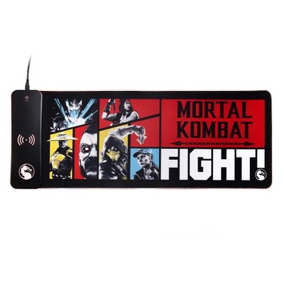 NUMSKULL: MORTAL KOMBAT - OVERSIZE GAMING MAT & MOBILE CHARG
