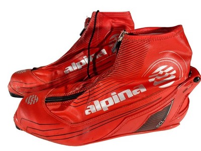 Alpina SCL Classic Nordic Cross Country Ski Boots Size EU45 US11.5 for NNN 2925