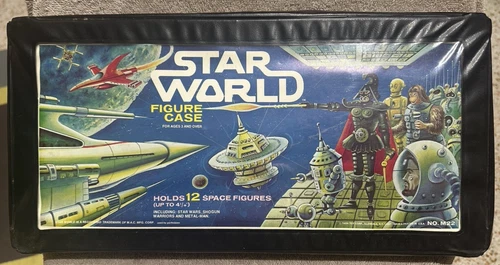 Vintage Star World Carry Figure Case Box - Holds 12 figures