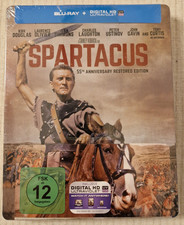 SPARTACUS - Blu-Ray Steelbook (OVP) 55th Ann. Restored Edition