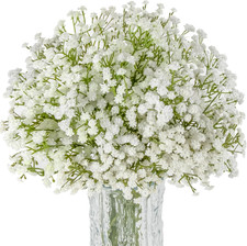 10PCS Baby Breath Artificial Flowers Fake Babys Breath Gypsophila Flowers Bulk R