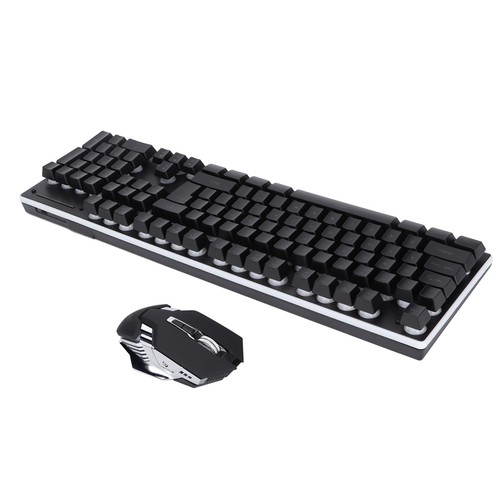 Keyboard Mouse 104 Key Wireless Charging 2.4G RGB Luminescence Computer Suppl FG - Picture 14 of 24