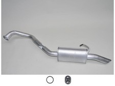 IMASAF Endtopf NEU für Nissan Patrol GR II Y61 2.8 TD 3.0 DTi Auspuff + Anbaut.