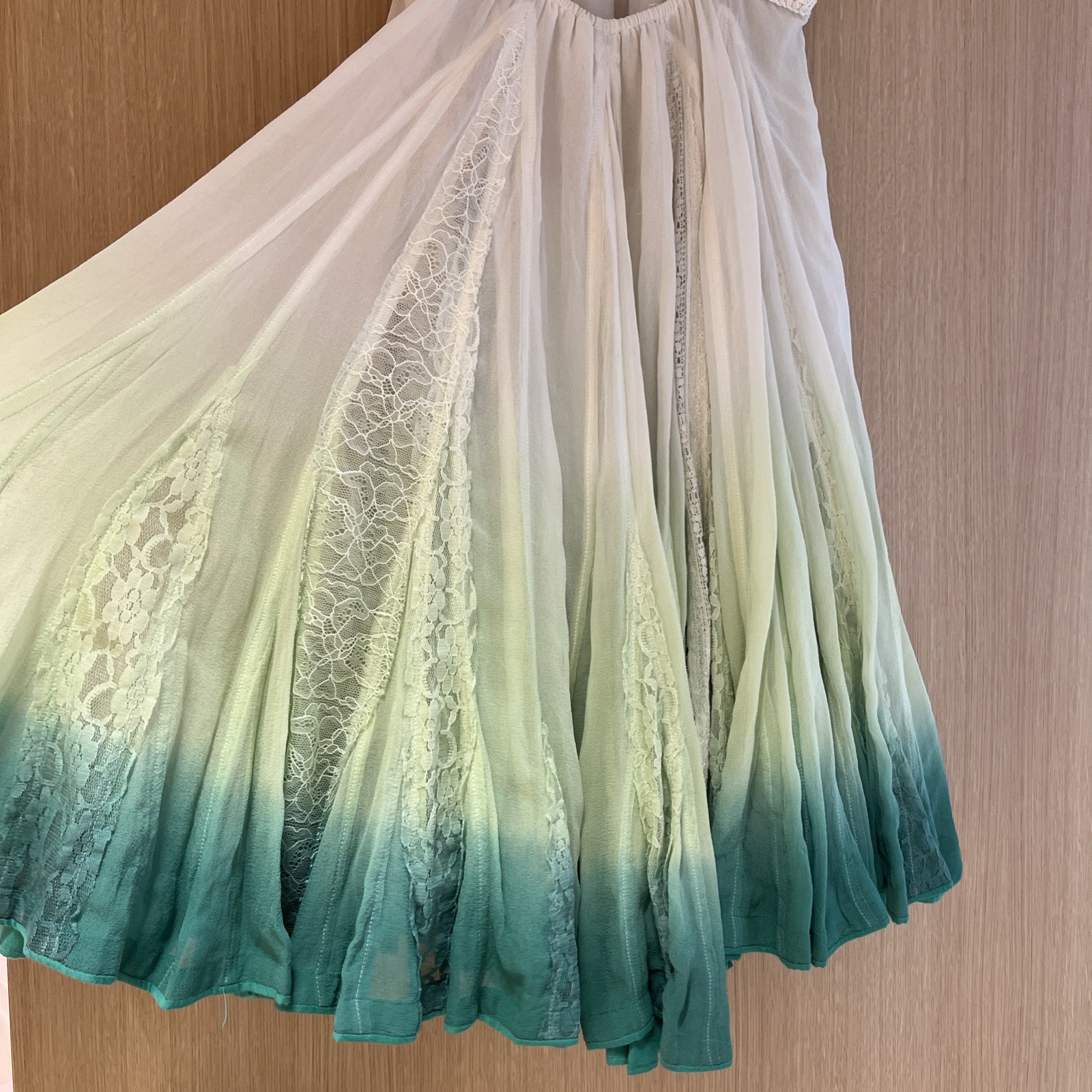 Free People FP One Sweet Upon the Seat Amy Dip Dye Dress Size XS Mini