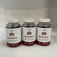 Vive MD Boostaro 60 Gummies Healthy Blood Flow Support Boostaroo 3PK EXP10/25