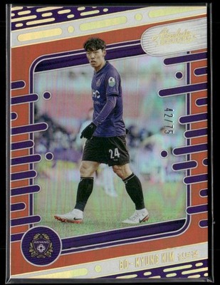 Bo-Kyung Kim /75 2025 Panini Absolute K League Spectrum Orange FC Anyang #73