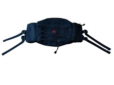 EASTERN MOUNTAIN SPORTS Black Large Waist Bag Fanny Pack Hiking Camping