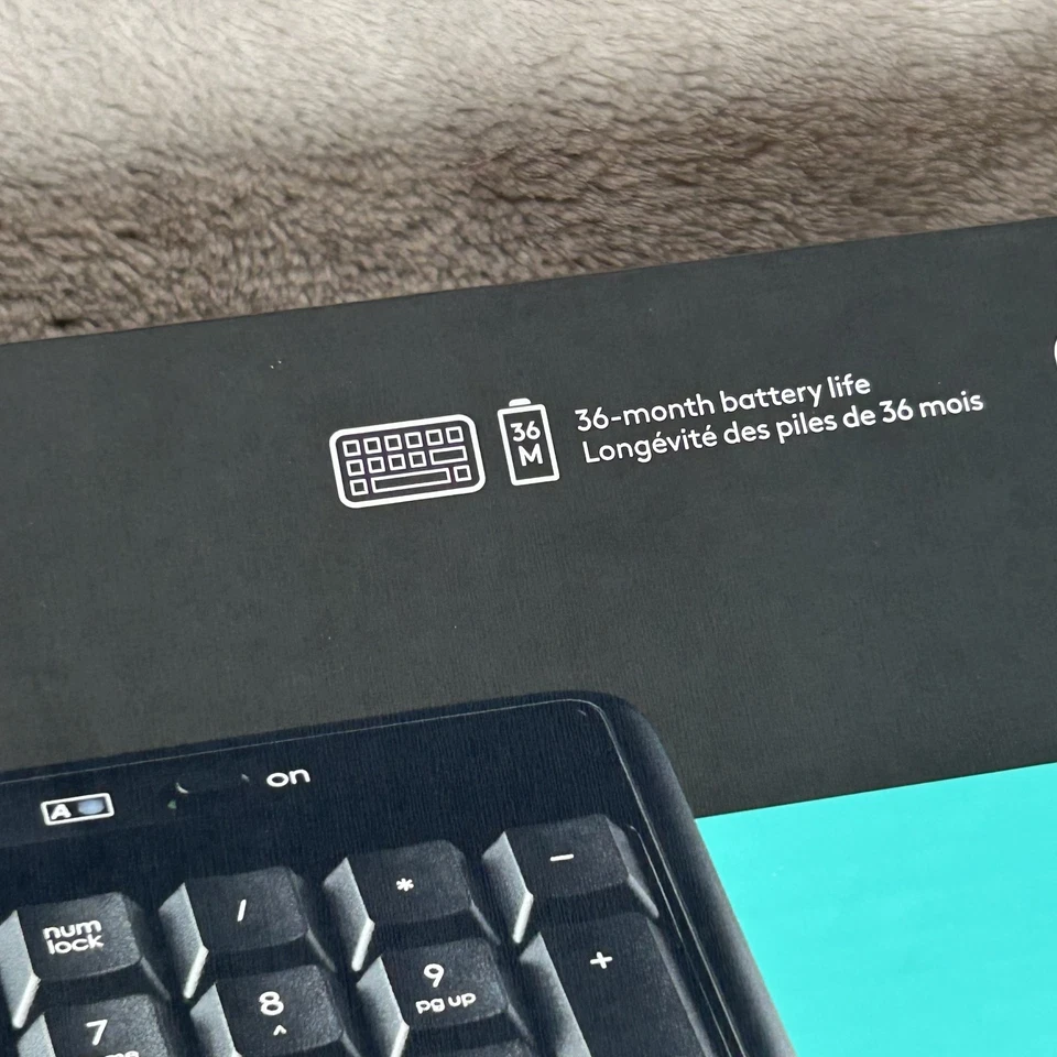 NEW Sealed Logitech MK345 Comfort Wireless Keyboard & Mouse Combo Set Brand New - Image 4 of 4