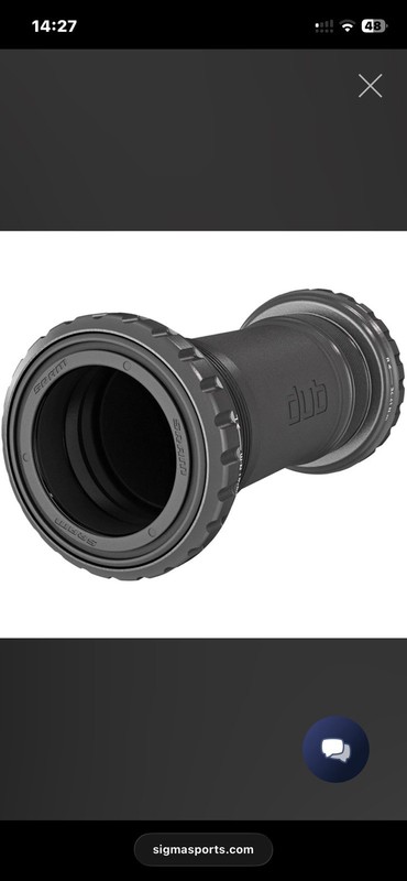 SRAM Dub Bottom Bracket BSA Threaded 68/73mm. New and unboxed