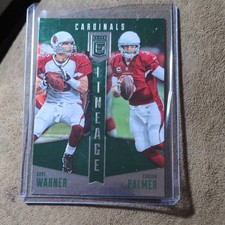 2016 Panini Donruss Elite Lineage Kurt Warner Carson Palmer #LN-WP Cardinals NFL