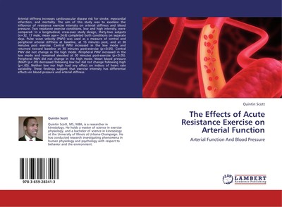 Quintin Scott | The Effects of Acute Resistance Exercise on Arterial Function