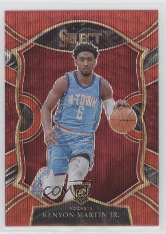 2020-21 Panini Select Concourse Red Wave Prizm Kenyon Martin Jr #98 e0r