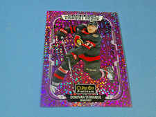 DONOVAN SEBRANGO RC, 2025-26 OPC *VIOLET PIXELS ROOKIE* card #242 NrMt (Senators
