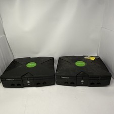 Lot of 2 Broken Original OG Microsoft Xbox Co...