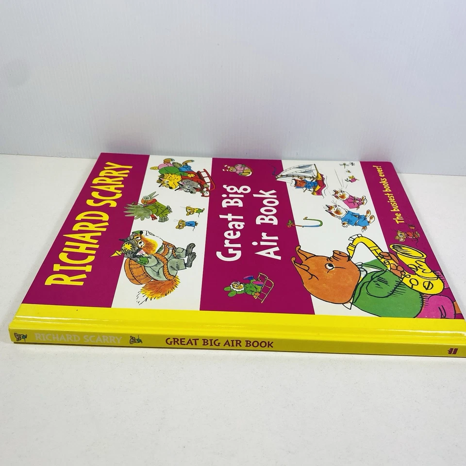 Great Big Air Book by Richard Scarry Hardcover 2007 - Image 3 of 4