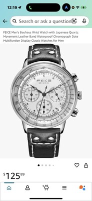 Feice Automatic Men s Watch Bauhaus Analog Mechanical Waterproof Anti-Shock